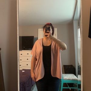 Shirt sleeve cardigan